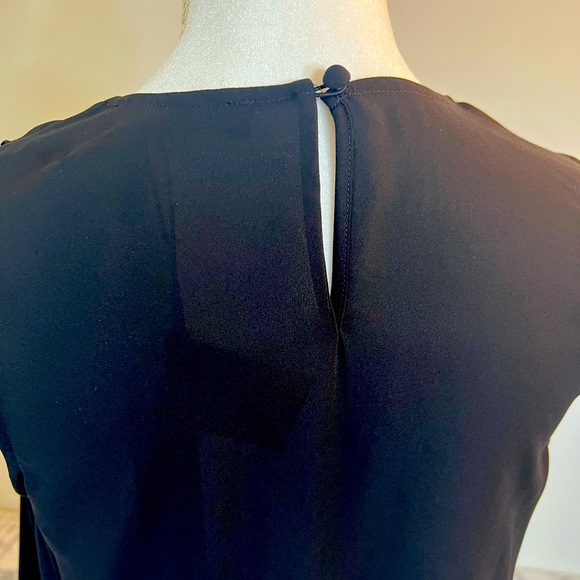 BCBGMAXAZRIA Women's Sleeveless Blouse Black, Size XS - Picture 7 of 10